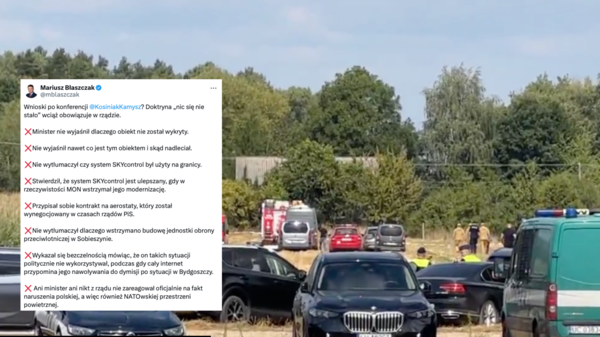 Błaszczak ostro o Kosiniaku-Kamyszu
