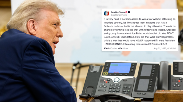 Trump o Ukrainie i Rosji