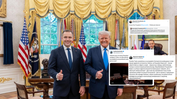 Komentarze po rozmowie Nawrocki-Trump Komentarze po rozmowie Nawrocki-Trump