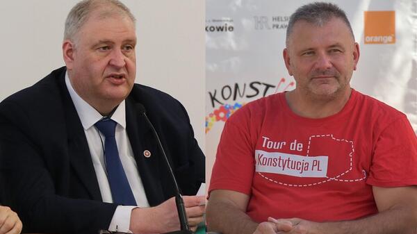 Bogdan Święczkowski i Waldemar Żurek