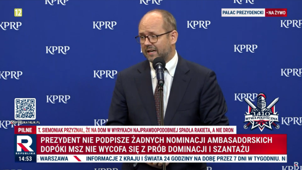 Szef Biura Polityki Międzynarodowej Prezydenta RP, Marcin Przydacz