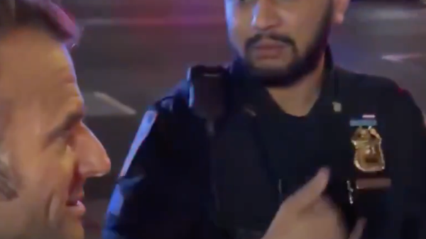 Macron zatrzymany przez policję w Nowym Jorku