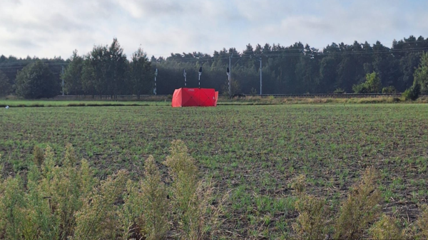 Dron spadł w Miniszkowie Dron spadł w Miniszkowie