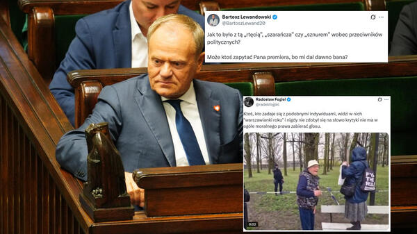 Donald Tusk łączy atak na siedzibę PO z Kaczyńskim