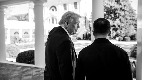 Trump i Zełenski Wołodymyr Zełenski