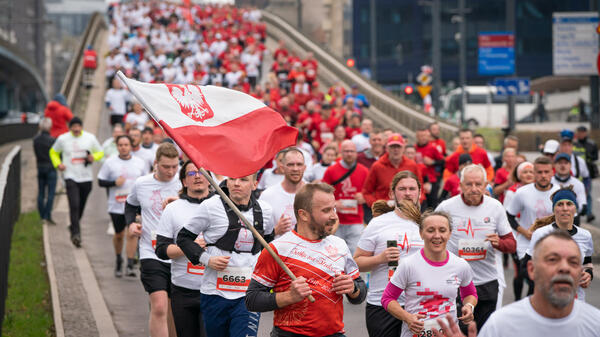 Ubiegłoroczna edycja Biegu Niepodległości