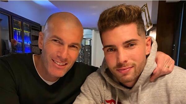 Zidane i Luca Zidane