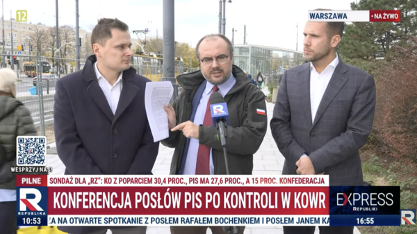 Posłowie PiS ws. KOWR Posłowie PiS ws. KOWR