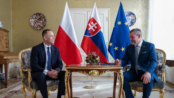 Prezydent Karol Nawrocki w Bratysławie