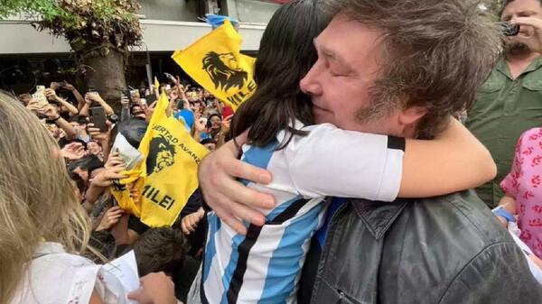 Javier Milei i dzieci