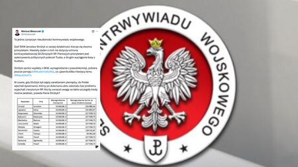 Błaszczak: Stróżyk zajmuje się polityką zamiast bezpieczeństwem państwa