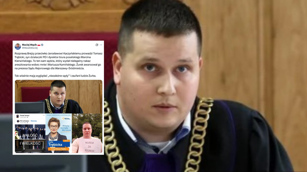 Maciej Wąsik zwraca uwagę na kontrowersje wokół sędziego prowadzącego sprawę przeciw Jarosławowi Kaczyńskiemu