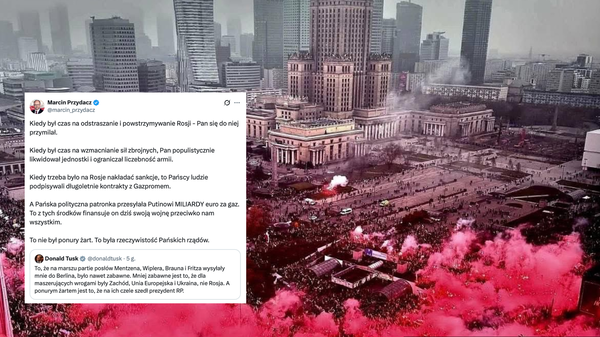Marcin Przydacz krytykuje Donalda Tuska