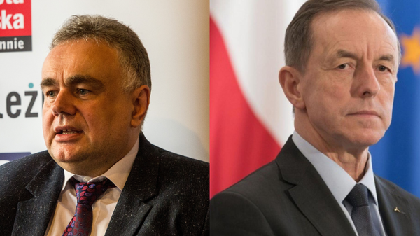 Tomasz Sakiewicz i Tomasz Grodzki