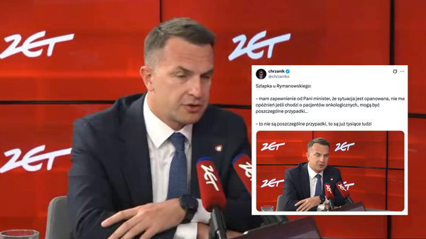 Adam Szłapka o pacjentach onkologicznych w Radiu ZET