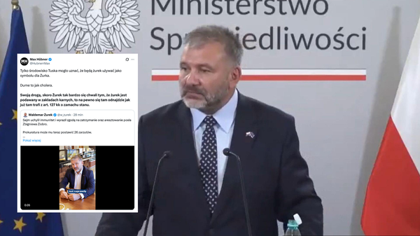 Internauci komentują wpis Waldemara Żurka po decyzji Sejmu ws. Zbigniewa Ziobry