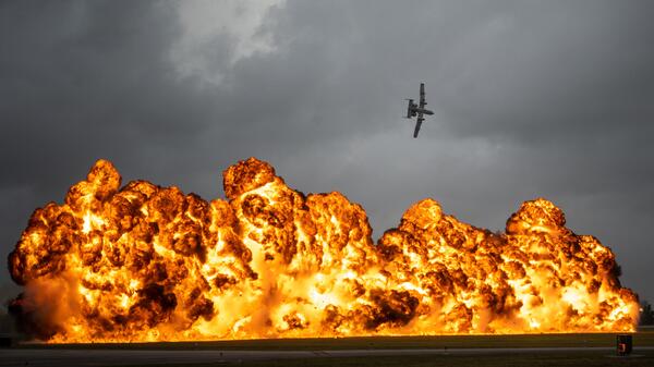atak amerykańskich sił powietrznych - zdjęcie poglądowe