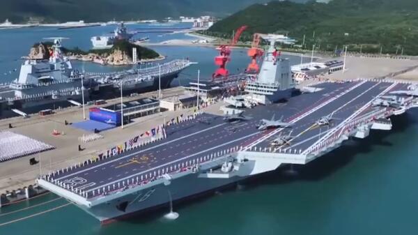 chiński lotniskowiec Fujian