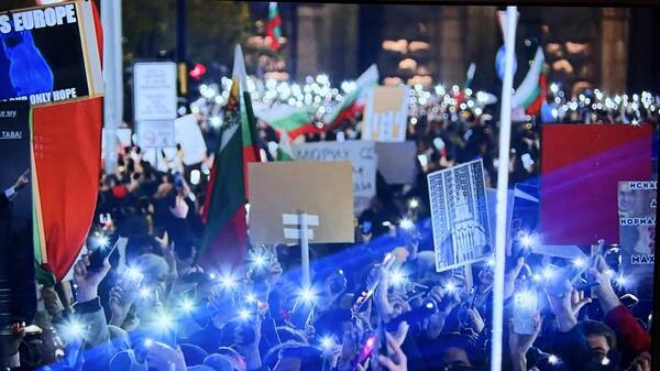 protesty w Bułgarii