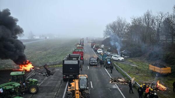 protesty rolników we Francji
