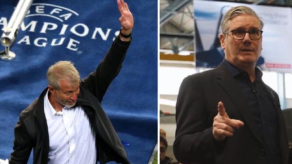 Keir Starmer i Roman Abramowicz