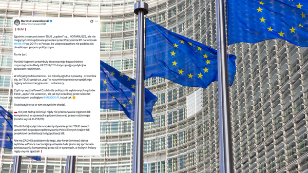 Lewandowski krytykuje unijne podejście do definicji „sądu”