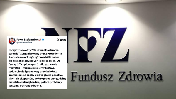 Paweł Szefernaker podsumowuje prezydencki szczyt zdrowotny