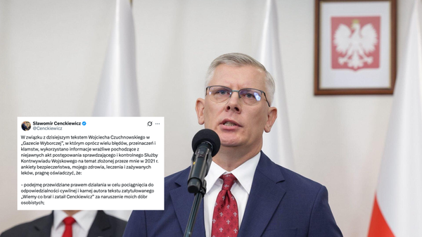 Prof. Cenckiewicz ostro odpowiada na tekst "Wyborczej": Niegodziwość i łajdactwo