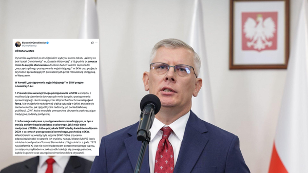 Cenckiewicz uderza w SKW i prokuraturę: „Postępowanie wyjaśniające jest fikcją”