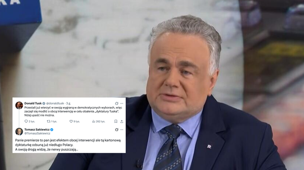 Sakiewicz odpowiada na prowokację Tuska