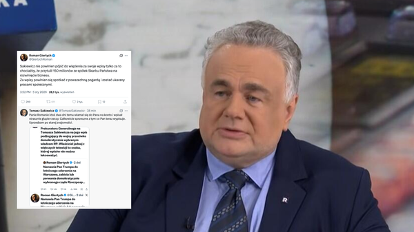 Sakiewicz odpowiada na ataki Giertycha