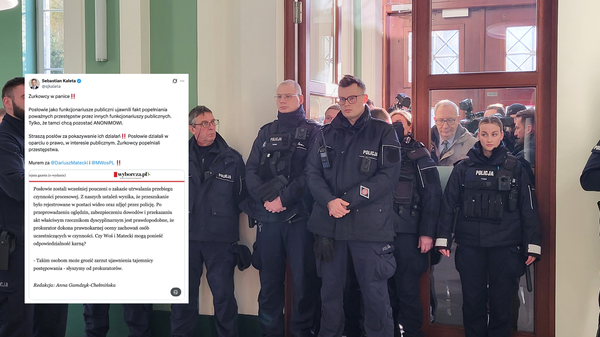 Prokuratura Żurka straszy posłów po wejściu do KRS