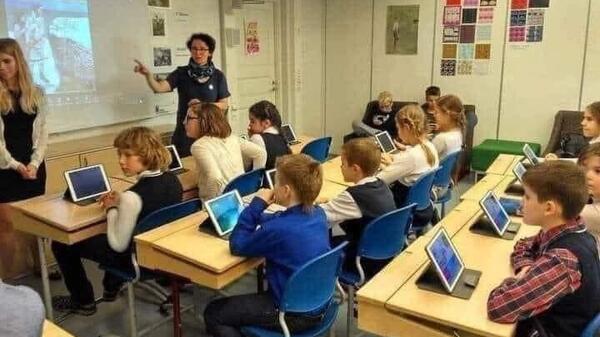 zajęcia w klasie niemieckiej