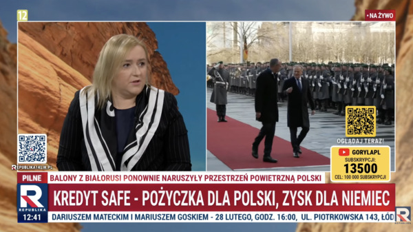 Toksyczny deszcz pieniędzy z Brukseli. Mocne ostrzeżenie Olgi Semeniuk-Patkowskiej