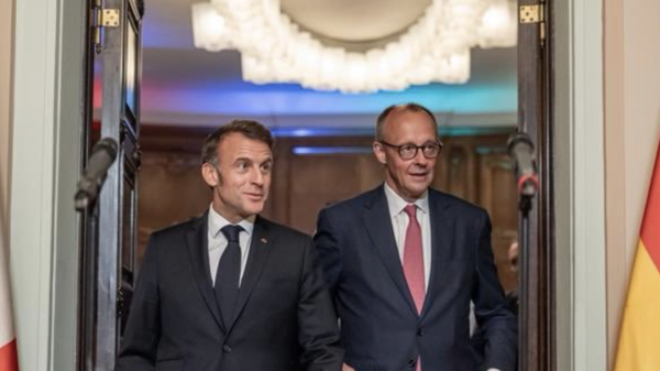 Emmanuel Macron i Friedrich Merz