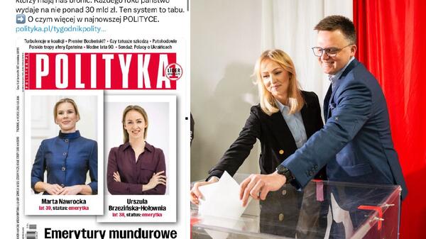 Szymon Hołownia z żoną