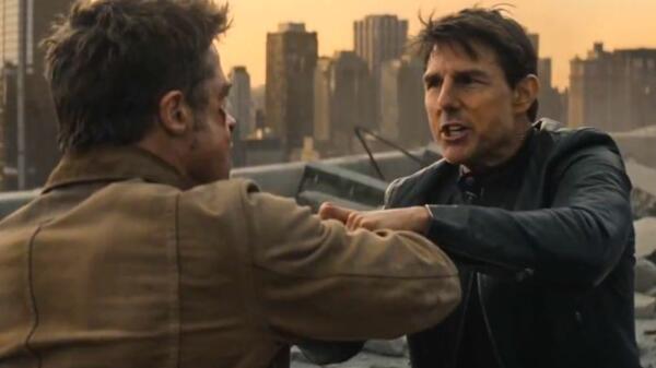 "hollywoodzki" clip viralowy z Cruisem i Pittem