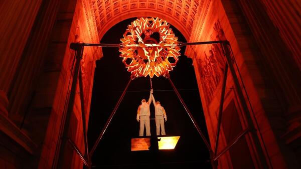 zapalenie znicza ZIO