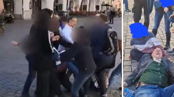 pobicie kandydata AfD na burmistrza w Rosenheim