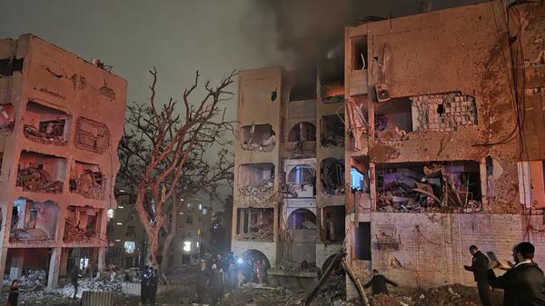 miasto Arad zaatakowane przez Iran