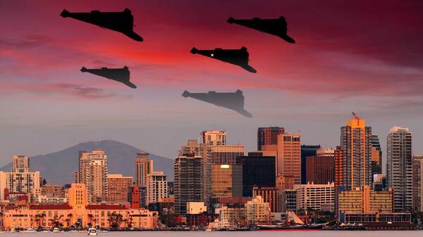 planowany atak na zachodnie wybrzeże USA