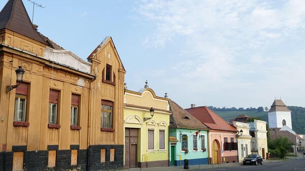 opustoszała wioska w Rumunii