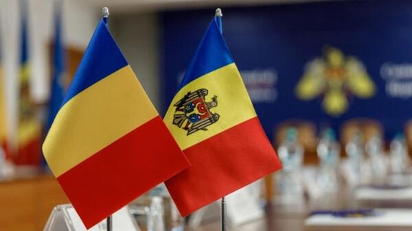 flaga Rumunii i Mołdawii