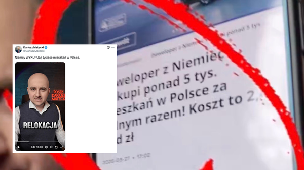 Niemcy wykupują tysiące mieszkań. Matecki alarmuje
