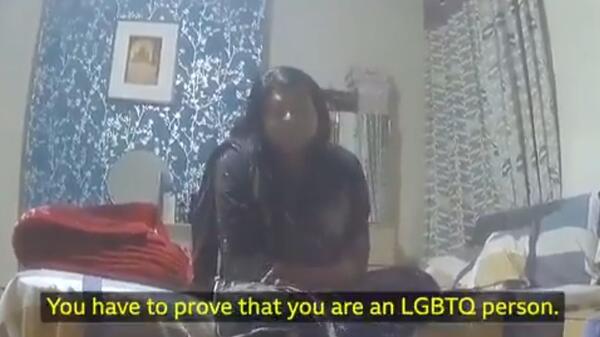 fragment reportażu BBC