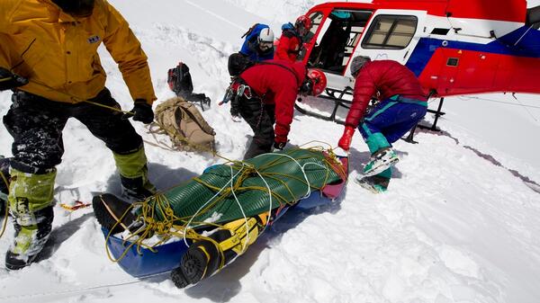 akcja ratownicza w Himalajach
