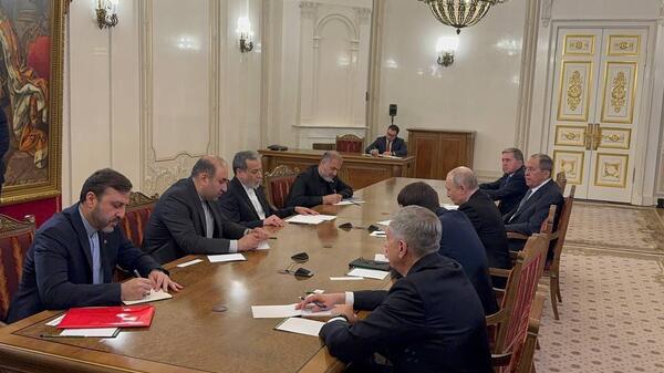 spotkanie MSZ Iranu z dyktatorem Rosji