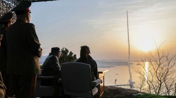 Kim Dzong Un z córką