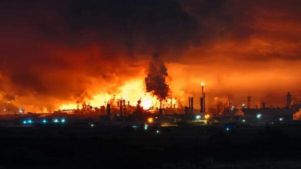 pożar w innym z obiektów koncernu Sibur w Rosji