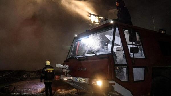 ukraińska straż pożarna w Kijowie